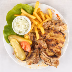 Batak pileći 300gr+pomfrit