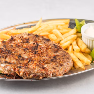 Gurmanska pljeskavica 300gr+pomfrit